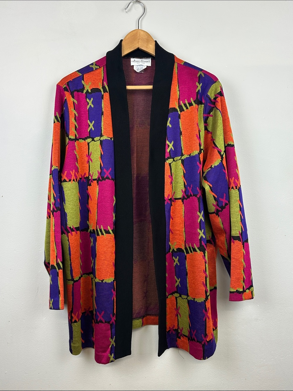 Vintage Patchwork Open Cardigan Nightmare Before Christmas